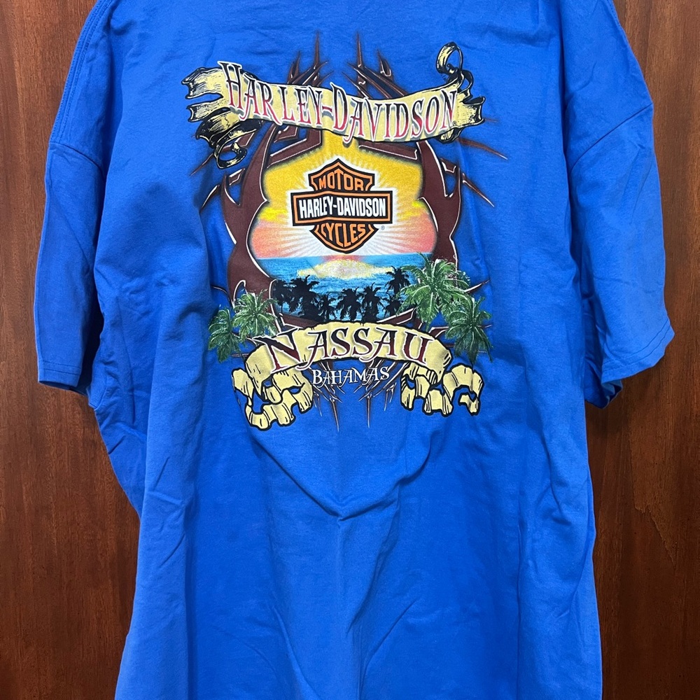 Harley-Davidson Nassau Blue Tee